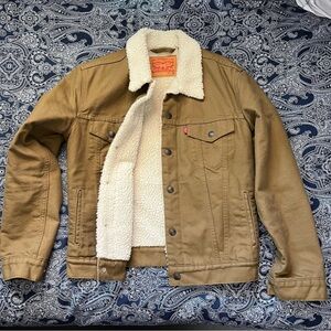 Levi’s Canvas Sherpa Jacket